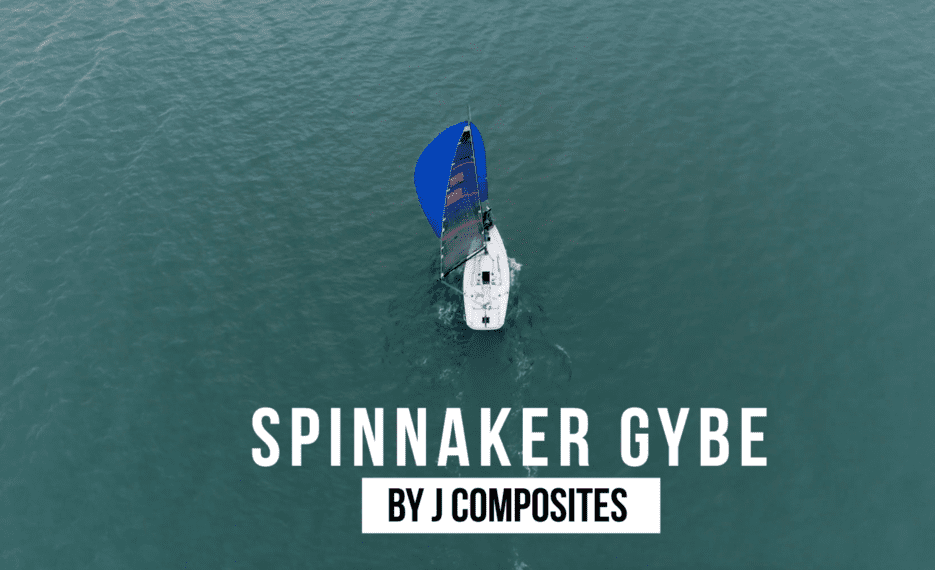 J Composites – Spinnaker gybe